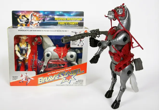 Marshal BraveStarr and 30-30 figure collectors guide