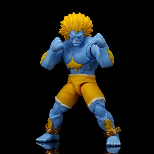 Street Fighter II Player 2 blanka figure Jada Toys