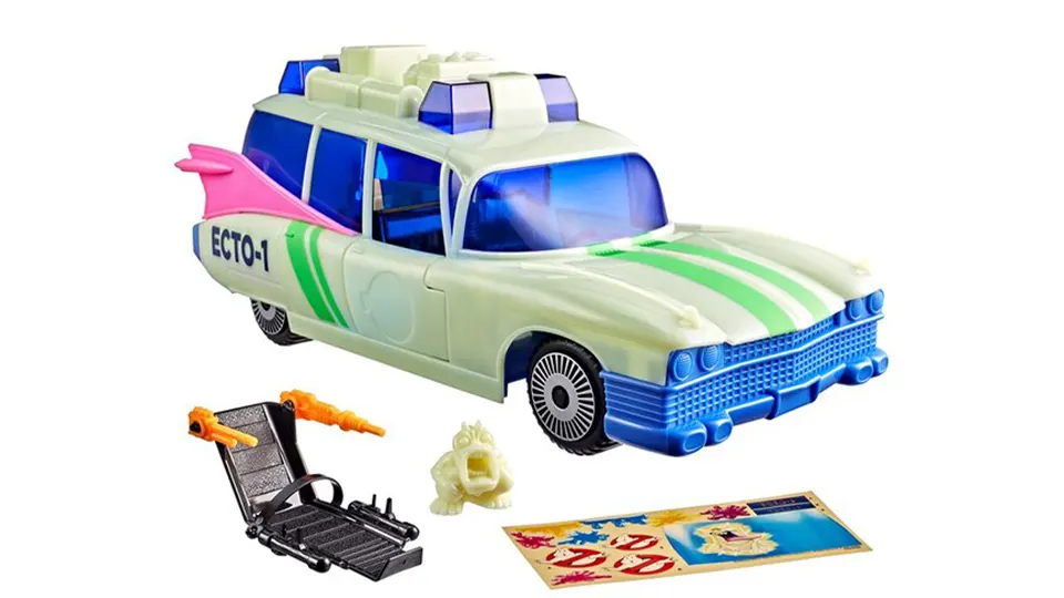 Ghostbusters Kenner Classics Ecto-Glow Ecto-1 Review 3 The Real Ghostbusters Ecto-Glow Ecto-1