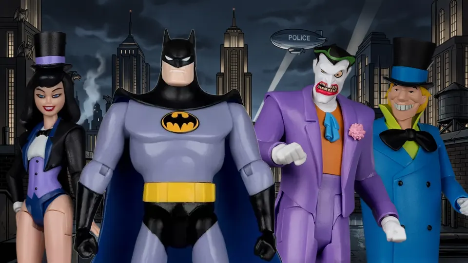 batman the animated series clock king baf wave 7 review target exclusive