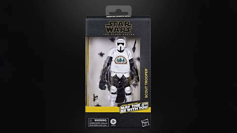 Star Wars May the 4th Scout Trooper Figure Brings a Fun Black Series Twist 7 biker scout figure may the forth hasbro