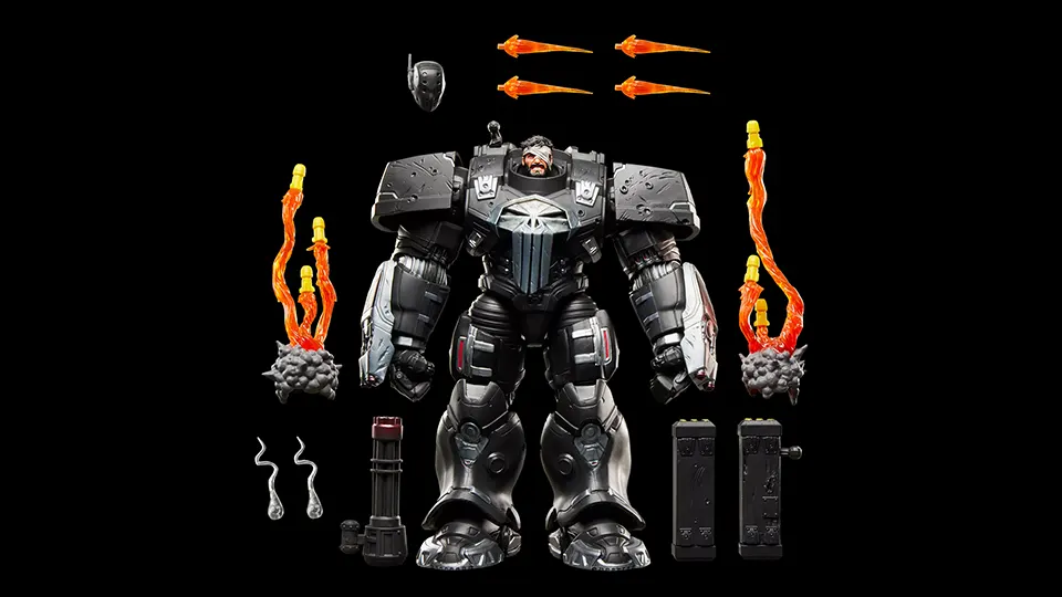 marvel legends punisher figure guide
