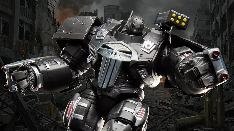 punisher hulkbuster armor marvel legends