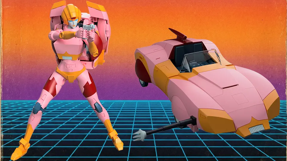 takara tomy arcee transformers collectible