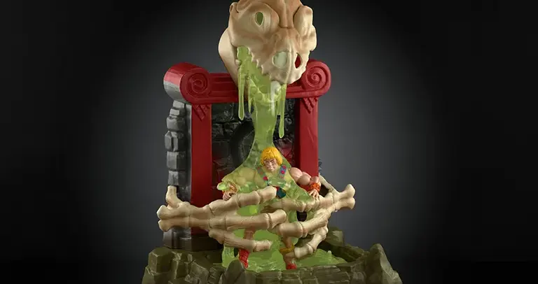 Masters of the Universe Origins Fright Pit Playset Is Proper Horde Shelf Candy 1 fright pit playset explained