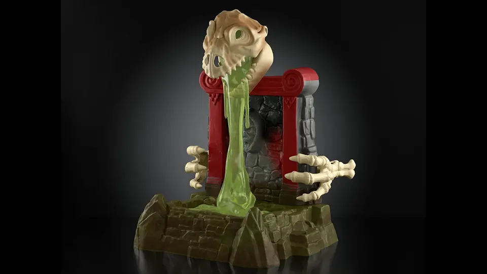 Masters of the Universe Origins Fright Pit Playset Is Proper Horde Shelf Candy 4 he-man origins fright pit playset