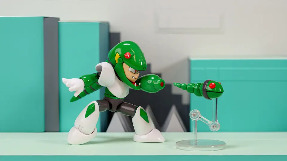 Jada Toys Mega Man Wave 4 Figures Bring Proto Man, Snake Man, and Gemini Laser Mega Man Together 6 jada toys mega man snake man