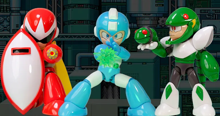 jada toys mega man wave 4 figures