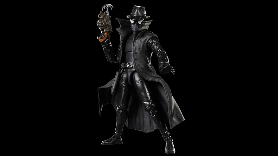 Marvel Legends Spider-Man Noir Amazon Exclusive Review 11 marvel legends series spider-man noir retro cardback amazon exclusive order