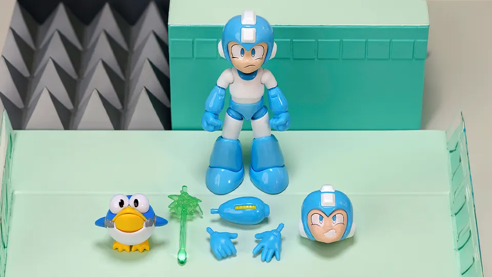 Jada Toys Mega Man Wave 4 Figures Bring Proto Man, Snake Man, and Gemini Laser Mega Man Together 4 mega man jada toys Gemini Laser Mega Man wave 4