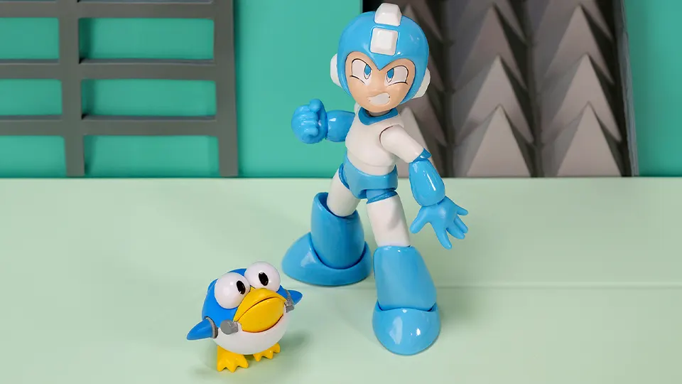 Jada Toys Mega Man Wave 4 Figures Bring Proto Man, Snake Man, and Gemini Laser Mega Man Together 3 mega man jada toys Gemini Laser Mega Man