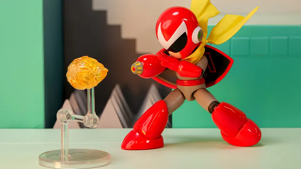 Jada Toys Mega Man Wave 4 Figures Bring Proto Man, Snake Man, and Gemini Laser Mega Man Together 9 mega man jada toys proton man wave 4