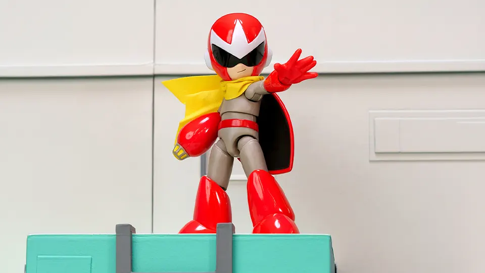 Jada Toys Mega Man Wave 4 Figures Bring Proto Man, Snake Man, and Gemini Laser Mega Man Together 11 mega man wave 4 jada toys proton man