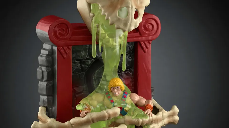 Masters of the Universe Origins Fright Pit Playset Is Proper Horde Shelf Candy 5 motu origins fright pit playset guide