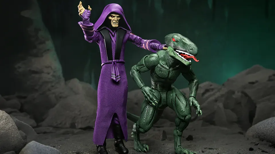 neca tmnt mirage comics daimyo orkai and raptor 2-pack