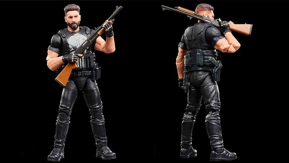 punisher marvel legends series figure