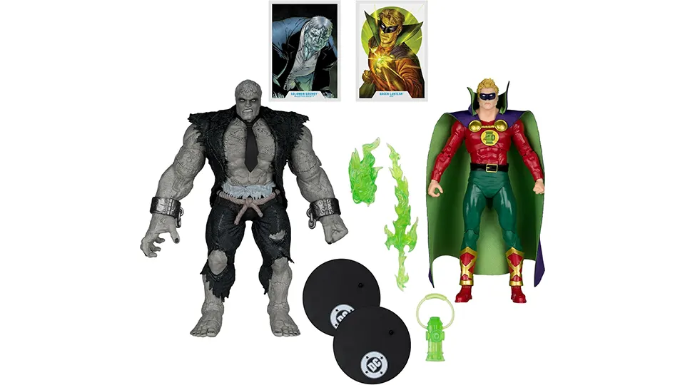 solomon grundy green lantern mcfarlane 2-pack