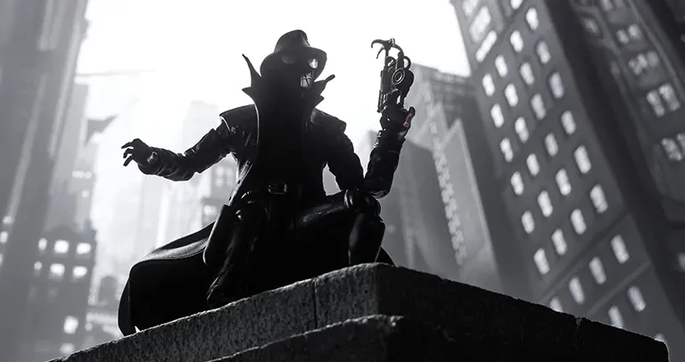 spider-man noir retro cardback marvel legends
