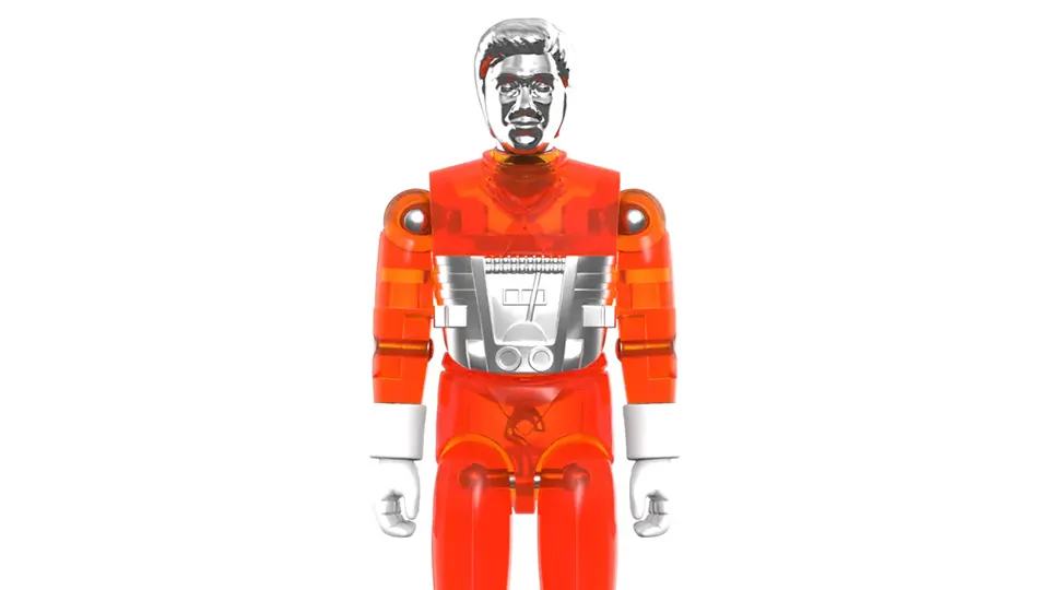 super7 micronauts reaction wave 4 time traveler translucent orange