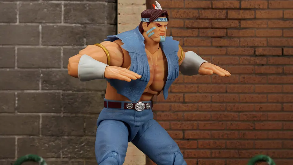 ultra street fighter II t hawk figure