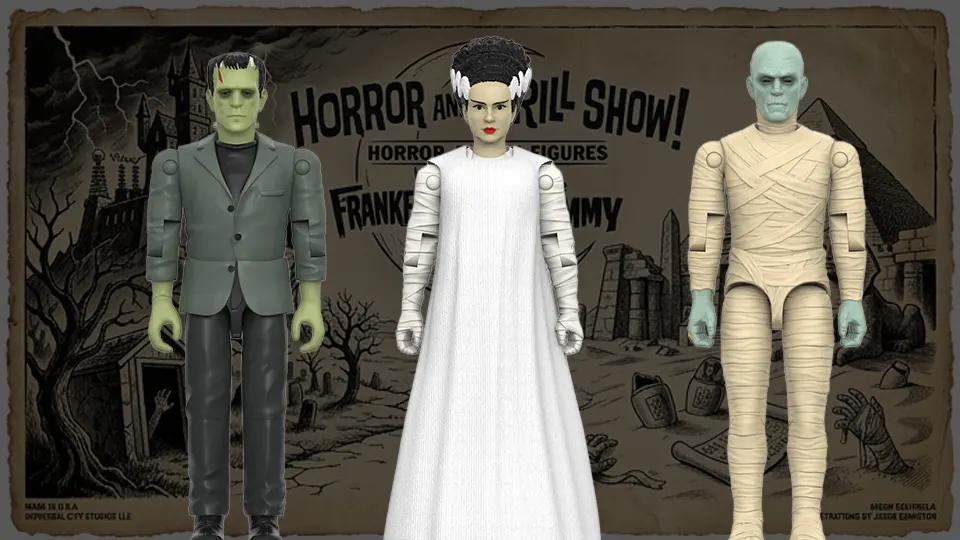 Universal Monsters wave 2 super7 figures reaction