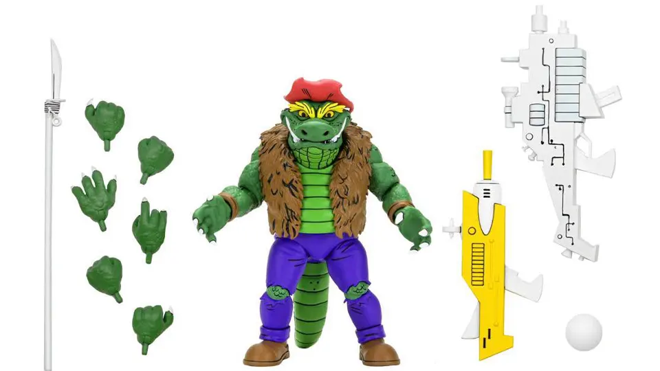 NECA TMNT Archie Leatherhead Figure Brings Real Line-Building Weight 4 archie leatherhead teenage mutant ninja turtles