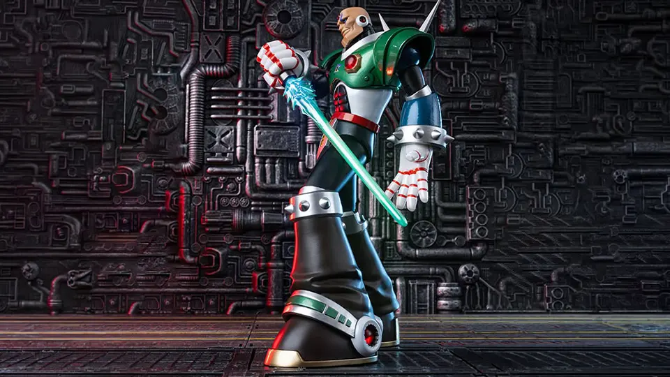 Hiya Mega Man X Sigma Action Figure Looks Built to Dominate the Display 8 exquisite basic series sigma action figure