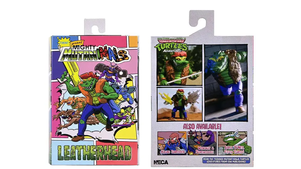 NECA TMNT Archie Leatherhead Figure Brings Real Line-Building Weight 10 leatherhead teenage mutant ninja turtles