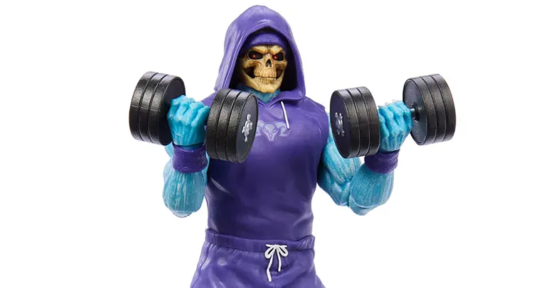 masters of the universe gym bro skeletor sdcc