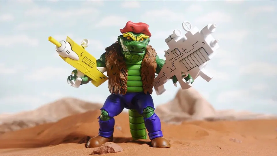 NECA TMNT Archie Leatherhead Figure Brings Real Line-Building Weight 2 neca tmnt archie leatherhead figure