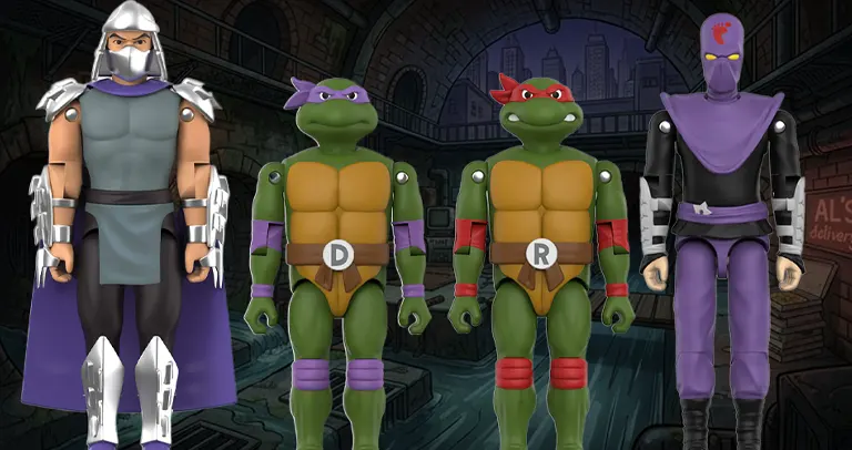 Super7 TMNT ReAction+ Wave 1 Brings O-Ring Turtle Power Back 1 super7 tmnt reaction plus wave 1 figure details