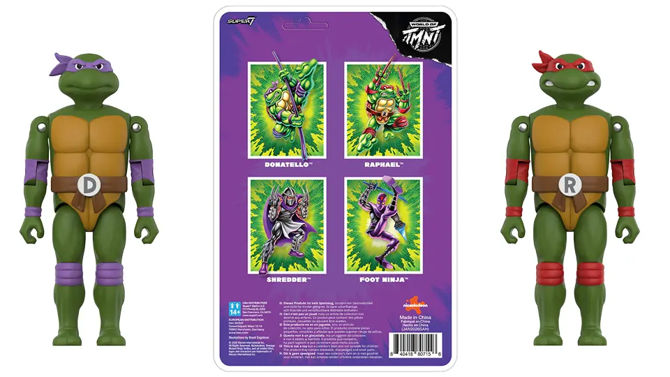Super7 TMNT ReAction+ Wave 1 Brings O-Ring Turtle Power Back 7 super7 tmnt reaction plus wave 1 pre-orders for sale