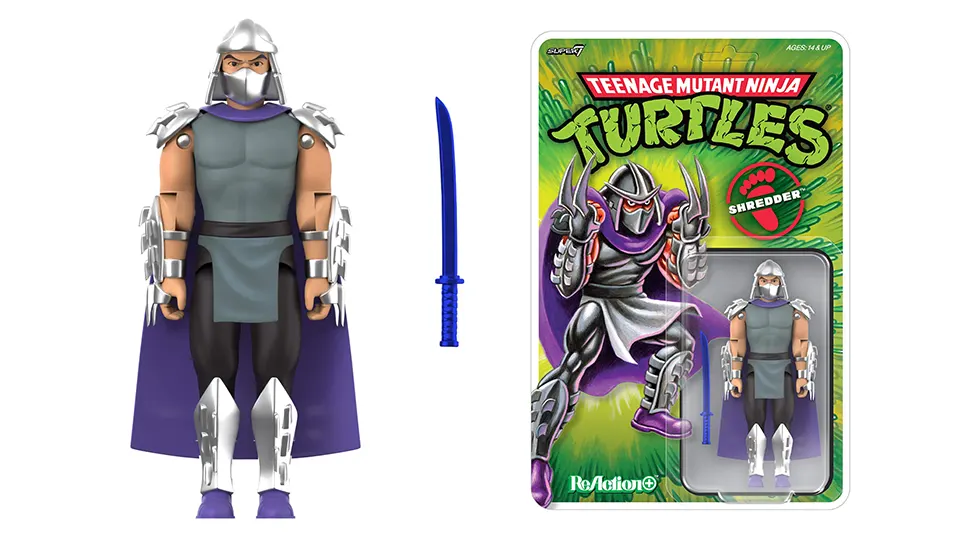 Super7 TMNT ReAction+ Wave 1 Brings O-Ring Turtle Power Back 5 super7 tmnt reaction+ wave 1 pre-orders shredder