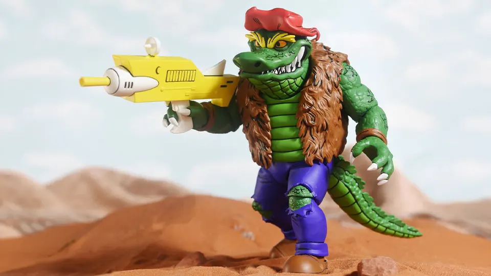NECA TMNT Archie Leatherhead Figure Brings Real Line-Building Weight 9 teenage mutant ninja turtles archie leatherhead figure