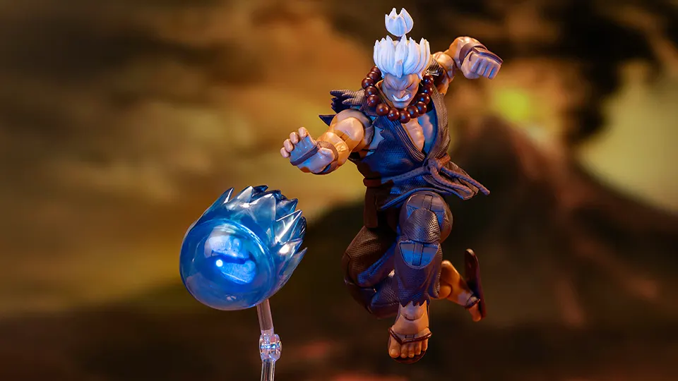 Akuma Player 2 Deluxe : Jada’s SDCC 2026 Exclusive Brings the Effects 8 ultra street fighter ii akuma player 2 deluxe unboxing