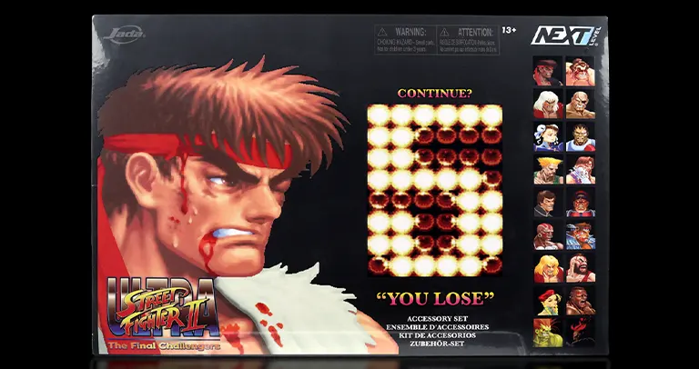 ultra street fighter ii you lose accessory set review