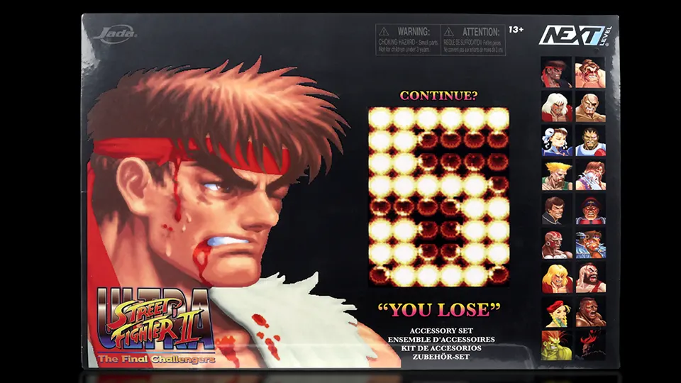ultra street fighter ii you lose accessory set review