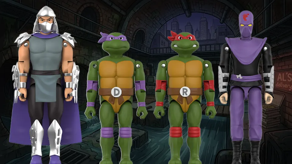 Super7 TMNT ReAction+ Wave 1 Brings O-Ring Turtle Power Back 2 where to buy super7 tmnt reaction plus wave 1