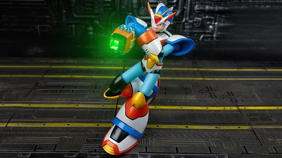 basic series mega man x series x max armor action figure hiya