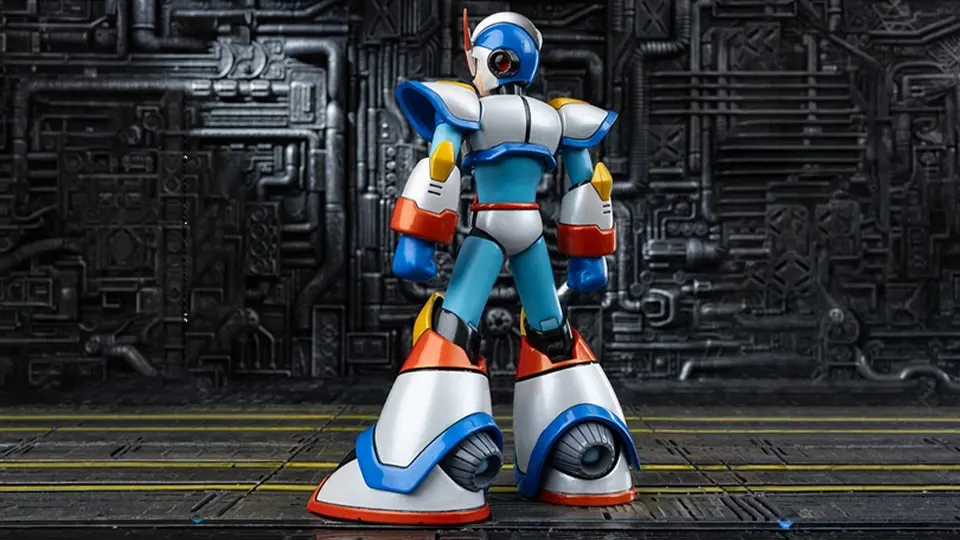 hiya mega man x series x max armor action figure