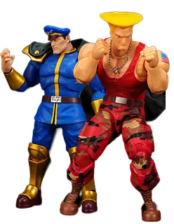 Guile vs M. Bison Twin Pack