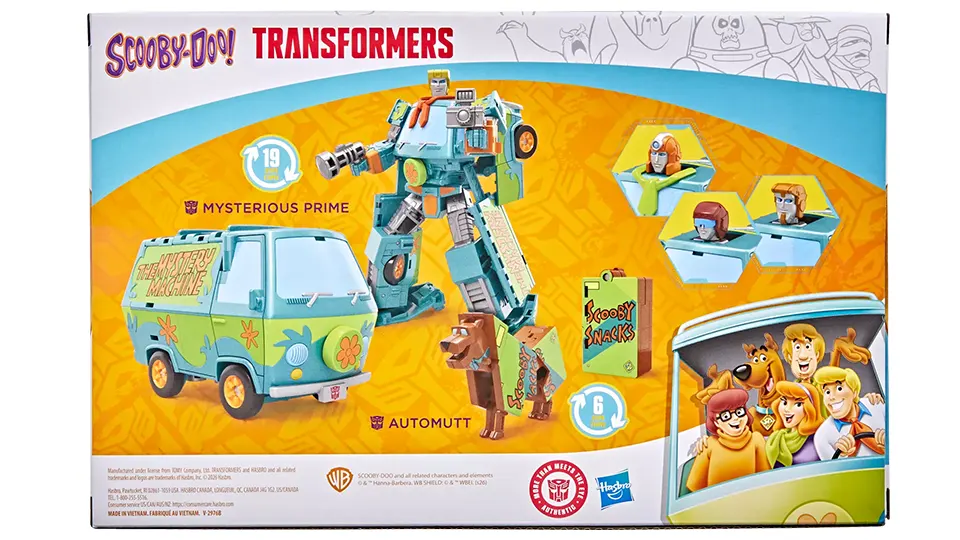 Transformers Scooby-Doo Mysterious Prime and Automutt Are Finally Up for Pre-Order 8 mysterious prime and automutt tr