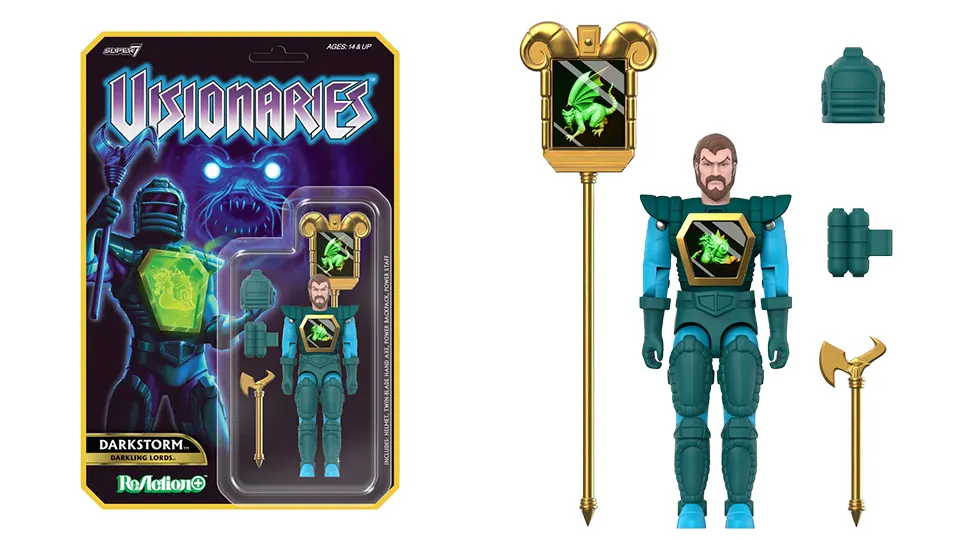 Super7 Visionaries ReAction+ Figures Are Finally Up For Pre-Order 5 visionaries knights of the magical light reaction darkstorm