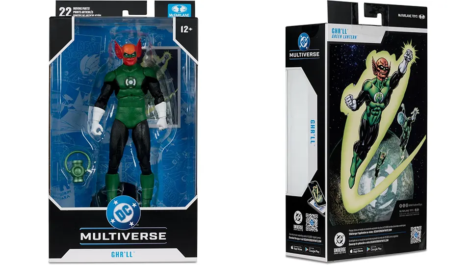 McFarlane Green Lantern Corps Figures Finally Build the Corps 14 Ghr'll McFarlane Toys DC Multiverse Green Lantern Corps