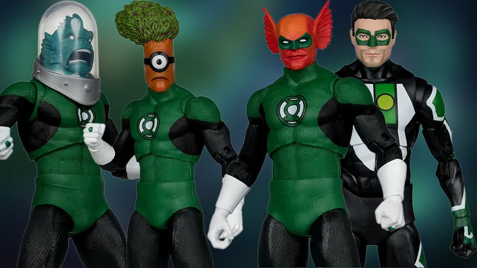 McFarlane Green Lantern Corps Figures Finally Build the Corps 2 Green Lantern corps McFarlane Toys DC Multiverse