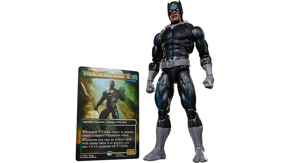 Marvel Legends Magic The Gathering Wave 2 Goes Deeper Into Marvel 3 Marvel Legends Series Magic The Gathering Black Panther Amazon Exclusive