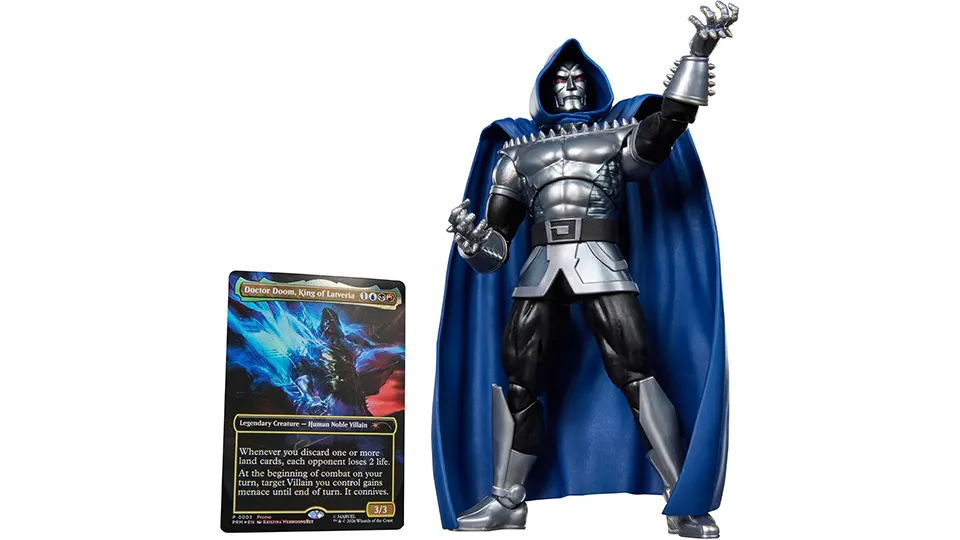 Marvel Legends Magic The Gathering Wave 2 Goes Deeper Into Marvel 7 Marvel Legends Series Magic The Gathering Doctor Doom 2099