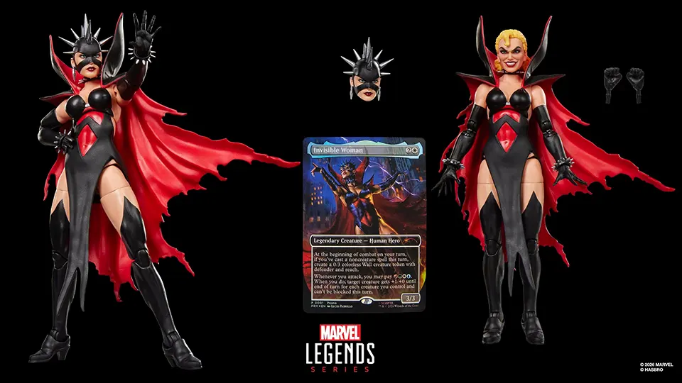 Marvel Legends Magic The Gathering Wave 2 Goes Deeper Into Marvel 10 Marvel Legends Series Magic The Gathering Malice sue storm