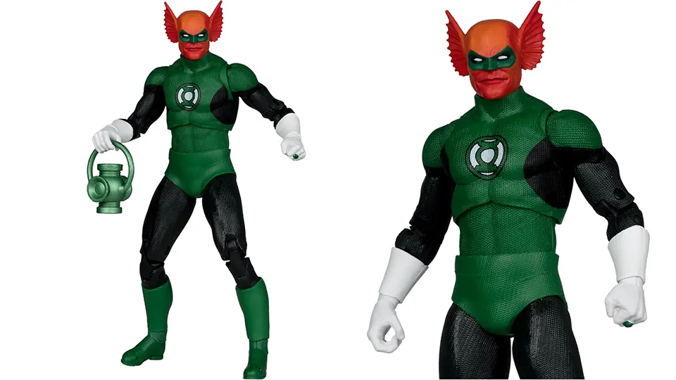 McFarlane Green Lantern Corps Figures Finally Build the Corps 12 McFarlane Toys DC Multiverse Ghr'll Green Lantern Corps