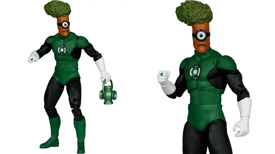 McFarlane Green Lantern Corps Figures Finally Build the Corps 6 McFarlane Toys- DC Multiverse Medphyll Green Lantern Corps